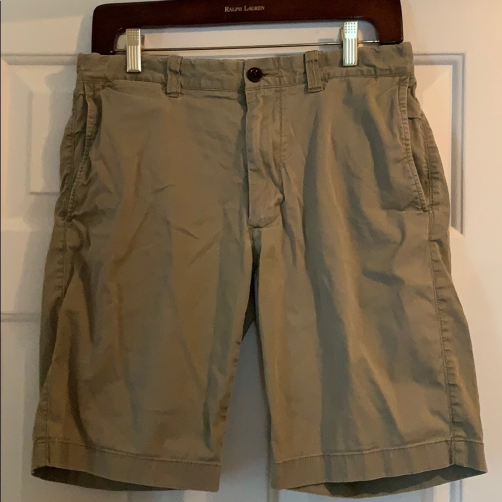 J. Crew Stretch Khaki Shorts